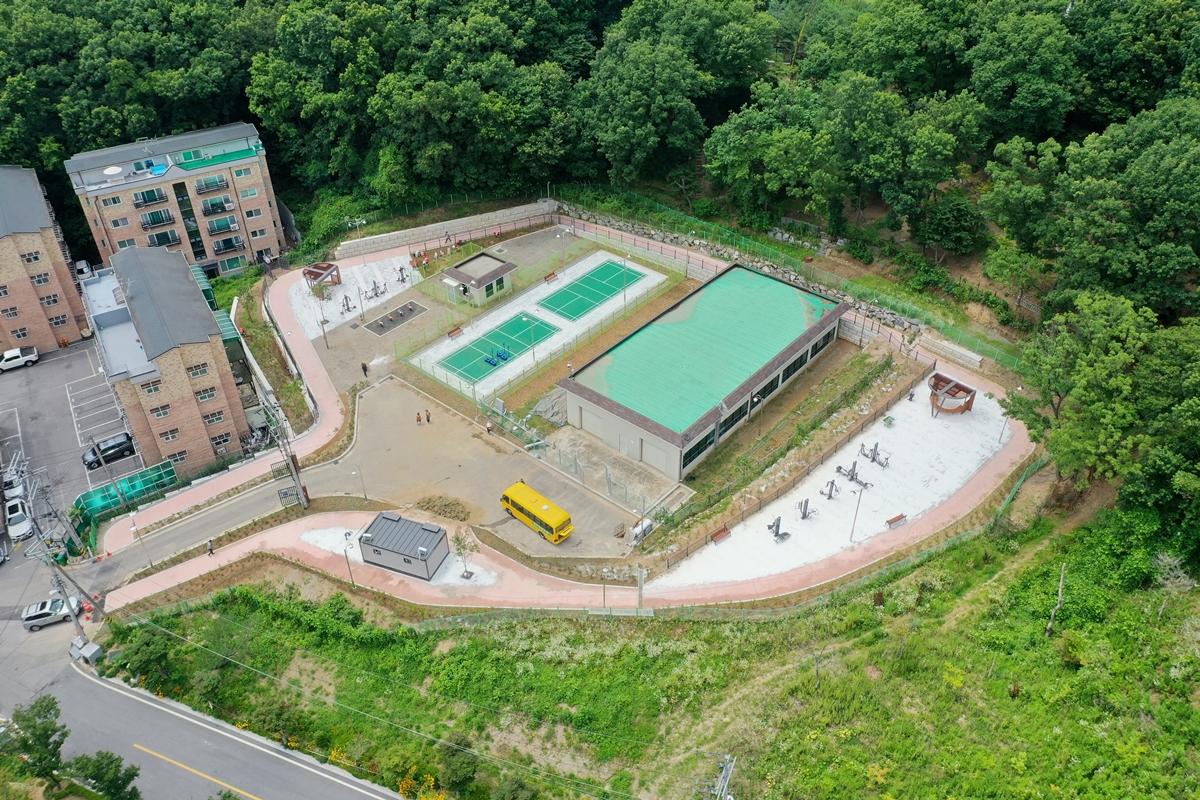 광주시 상하수도사업소, 능평배수지 여가선용 공간조성으로 시민편의 제공