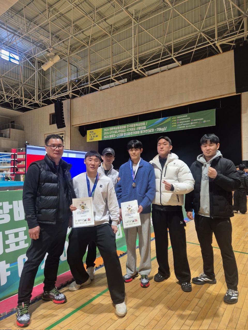 광주시청 복싱팀, 전국 종별복싱대회 은메달 2개 획득.jpg