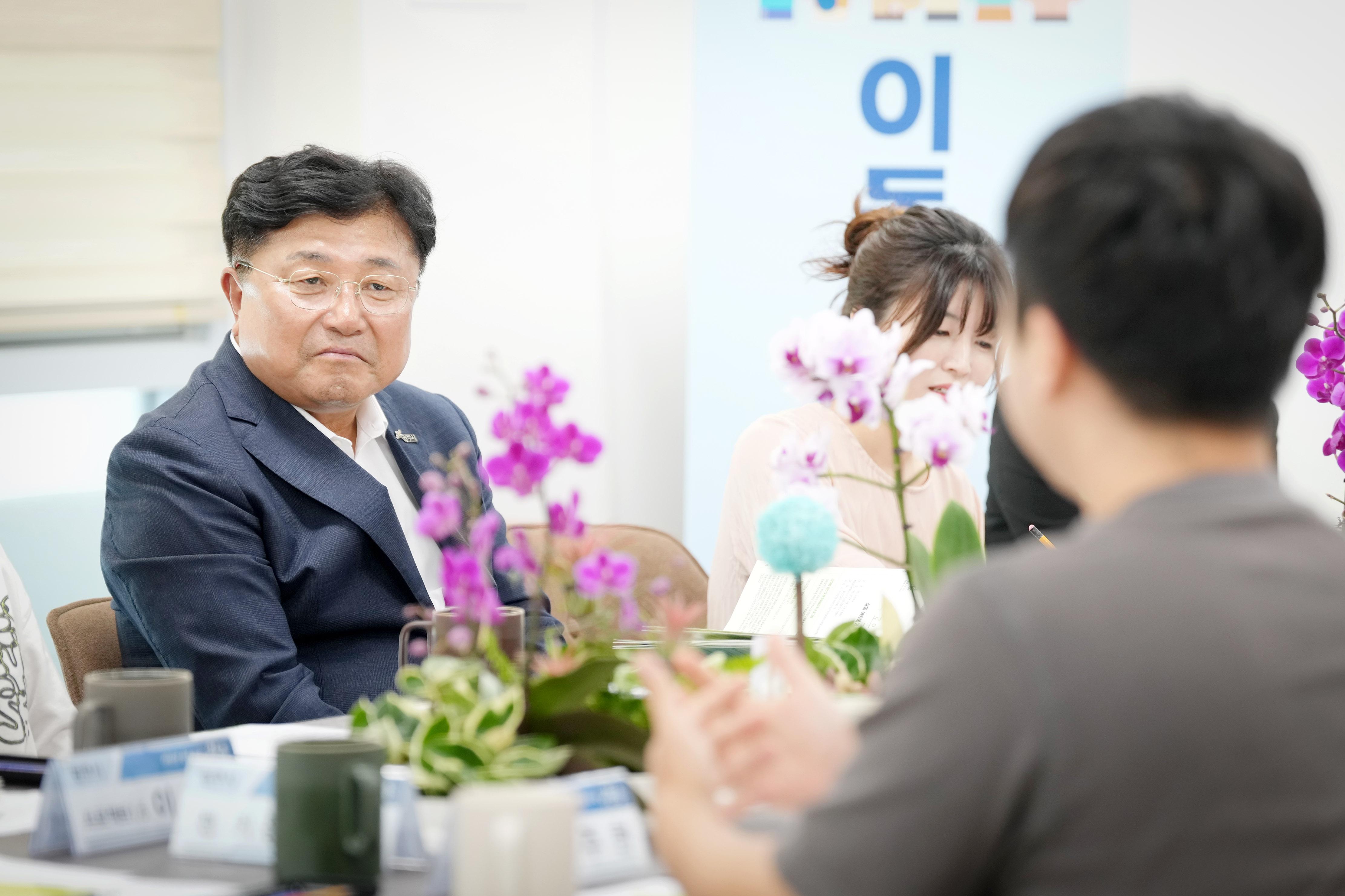 민선9기 직통현장 100일[청년창업공간 '창업누림' 입주기업]