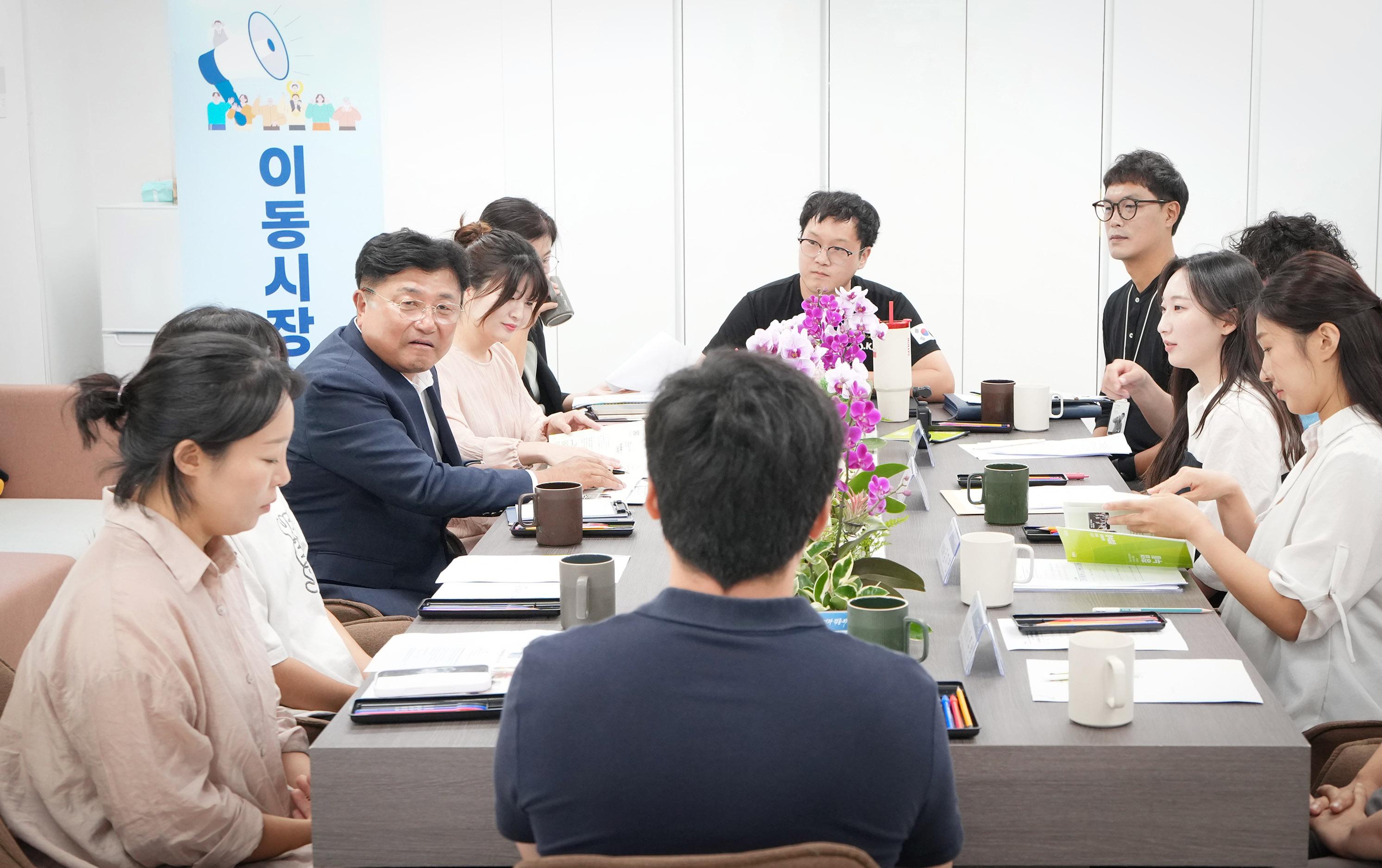 민선9기 직통현장 100일[청년창업공간 '창업누림' 입주기업]