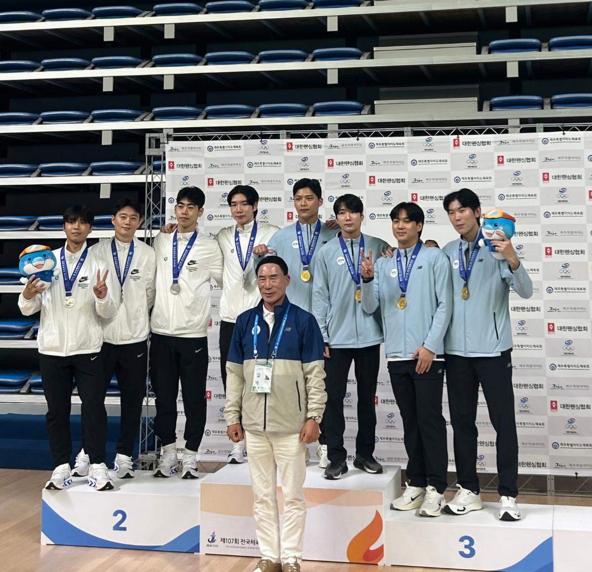 광주시청 직장운동경기부, 전국체육대회서 금메달 2개&middot;은메달 1개 획득(펜싱팀).jpg