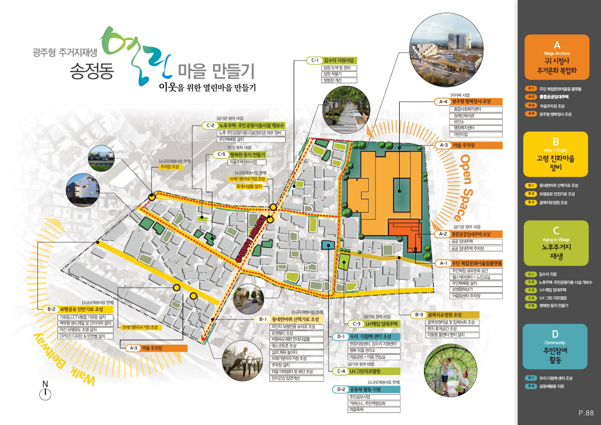 경안동 뉴딜사업의 구역계 이미지입니다.(경안동 위성사진) 내용은 다음으로 대체합니다.